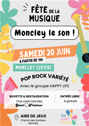 Fête de la Musique : Moncley le son !