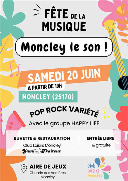 F&ecirc;te de la Musique : Moncley le son !