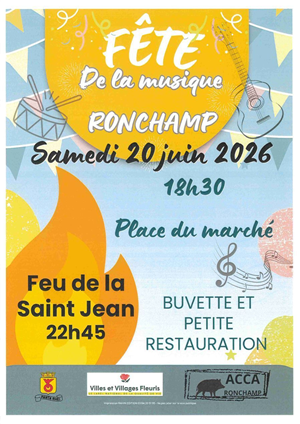 Fête de la Musique à Ronchamp