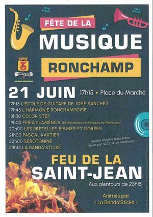 Fête de la Musique à Ronchamp