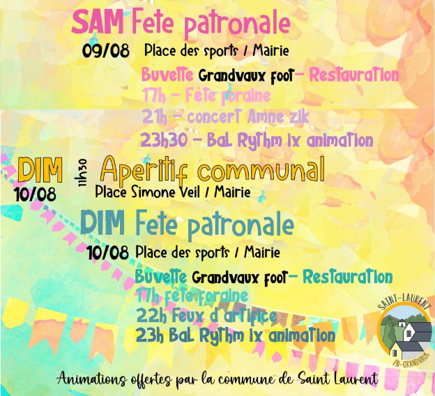 Fête patronale & feux d'artifice
