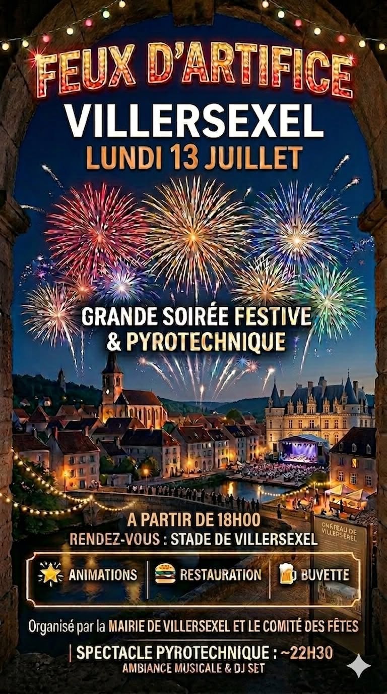 Soirée pour la fête nationale