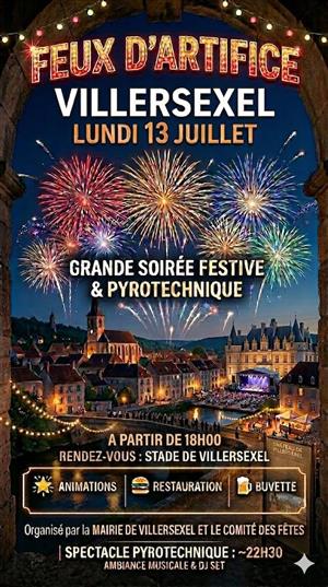 Soirée pour la fête nationale