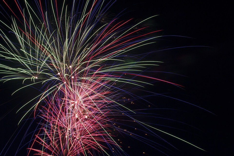 feu d'artifice