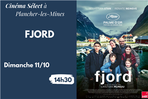 Film "FJORD" au Cinéma SELECT à PLANCHER-les-MINES