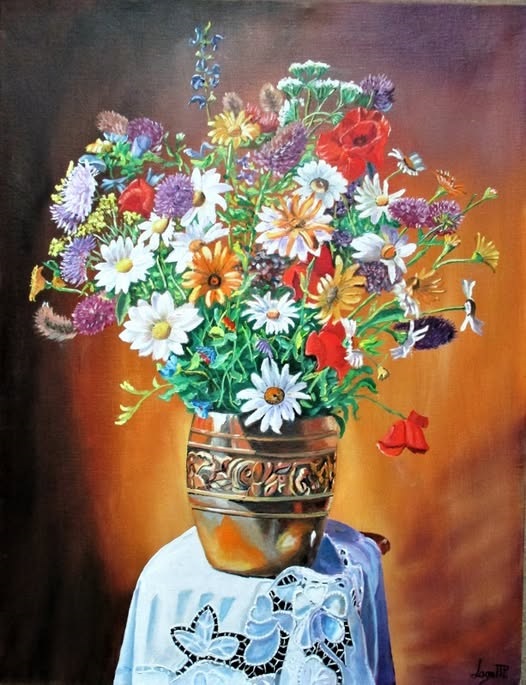 fleurs des Amis du Châtillonnais
