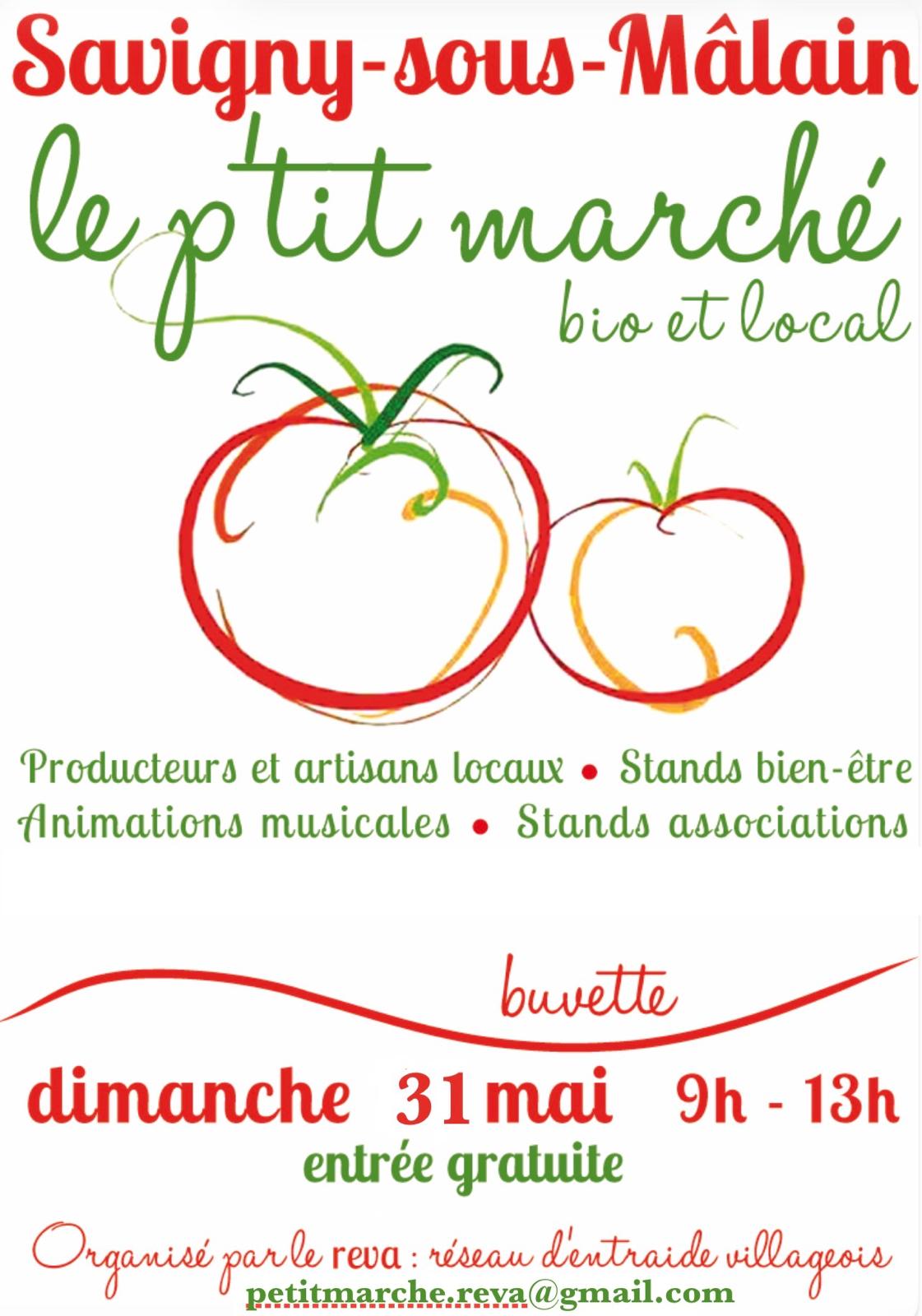 Petit marché bio et local — visuel événement