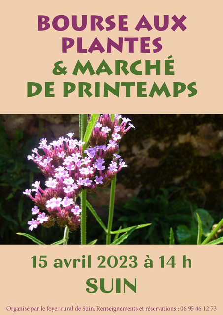 Bourse aux plantes