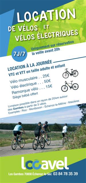 Locavel, location de vélo