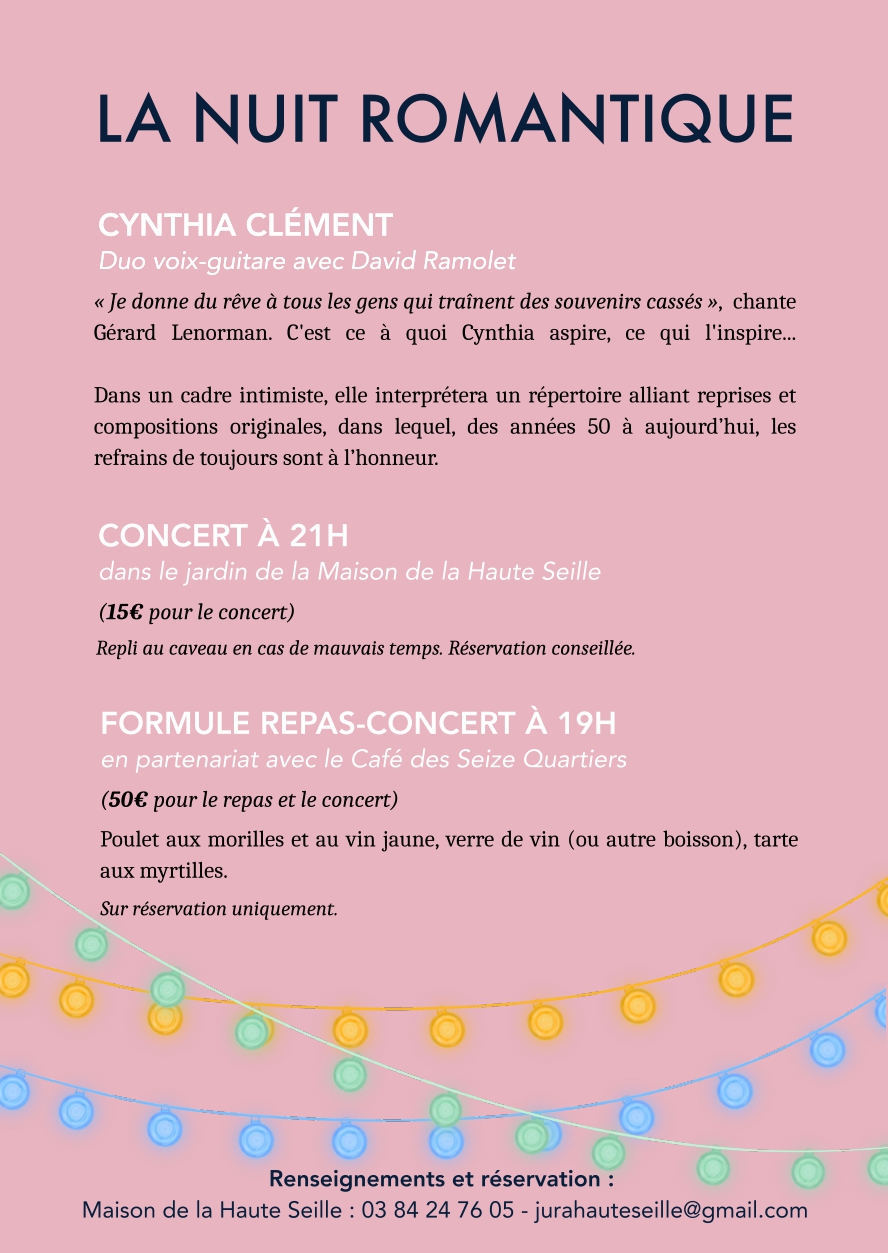 La Nuit Romantique s'invite à Château-Chalon