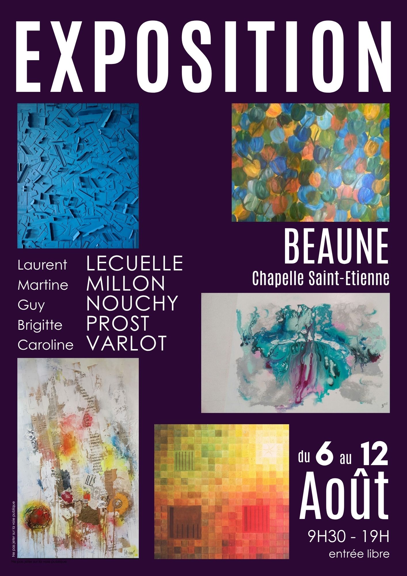 Exposition peinture
