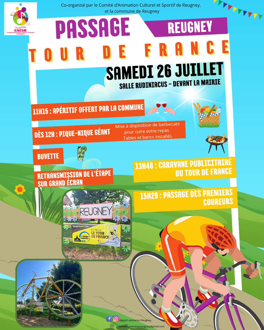 flyer tour de France Reseaux sociaux - 1