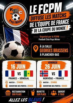 Soirée coupe du monde 2026