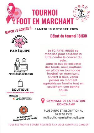 Octobre Rose à La Filature de Ronchamp 