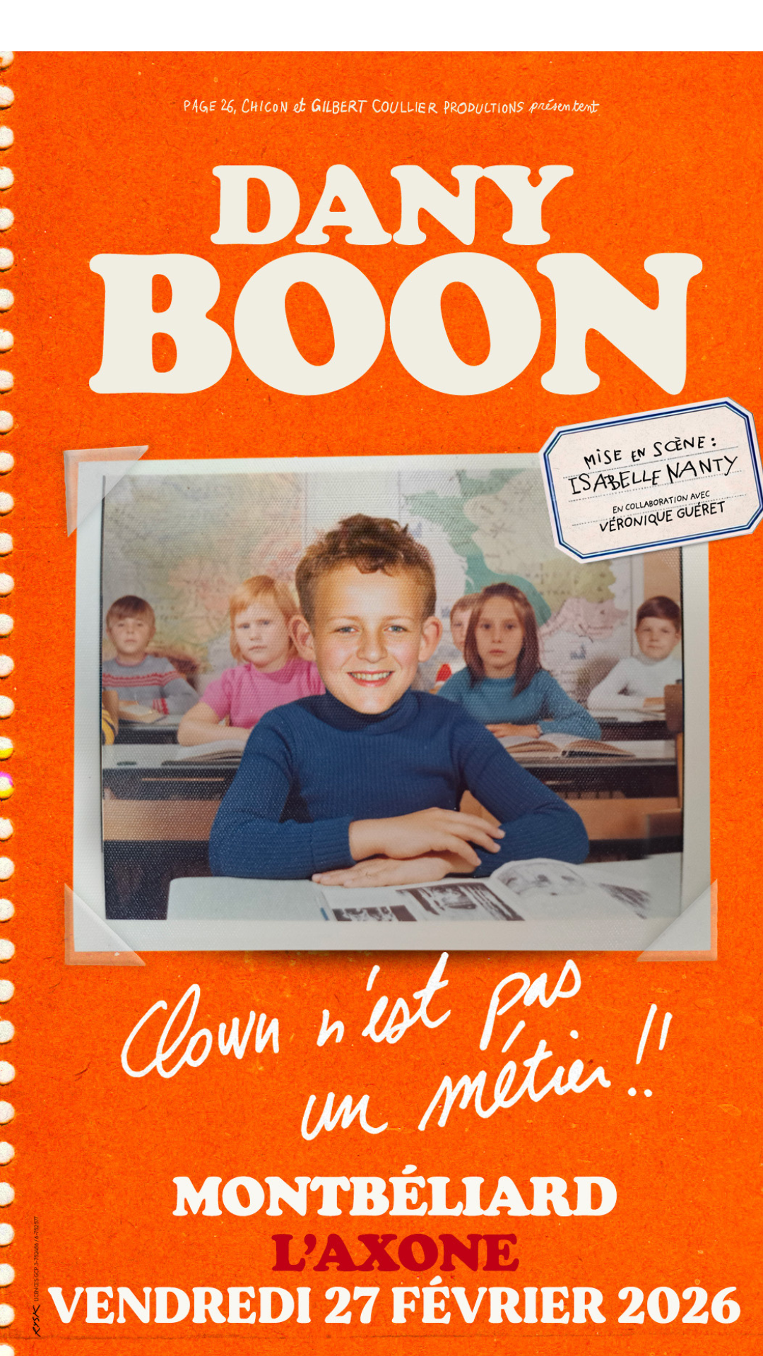 Spectacle de Dany Boon