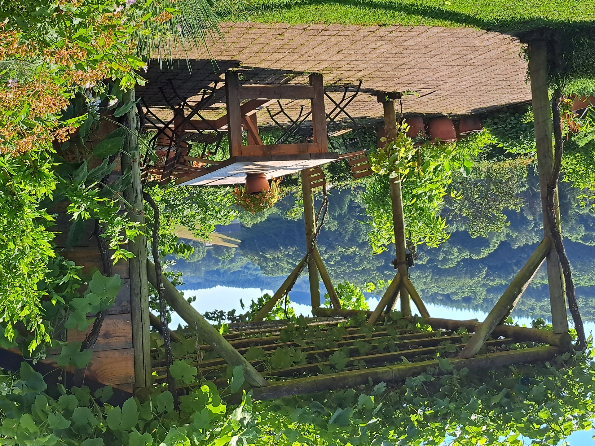 vue depuis la terrasse