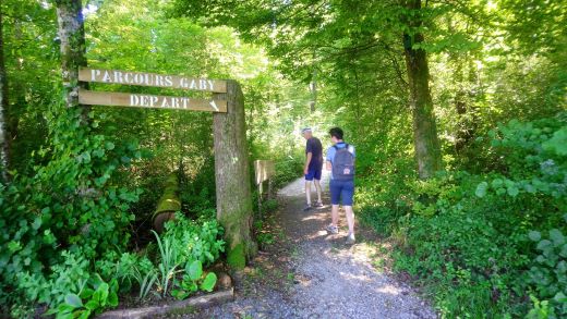 Sentier de loisir et découverte "Gaby"