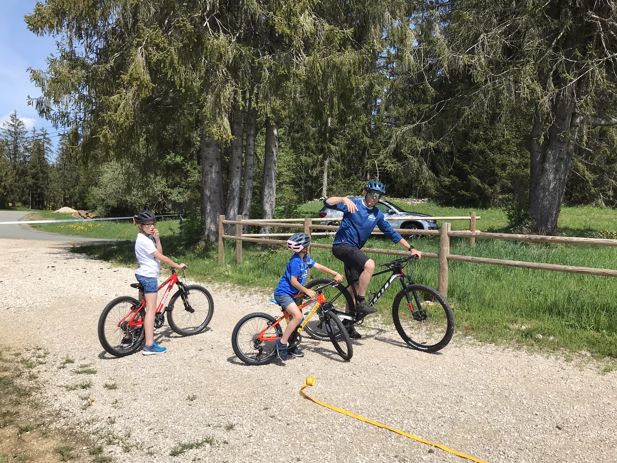 Rando VTT enfants accompagnée