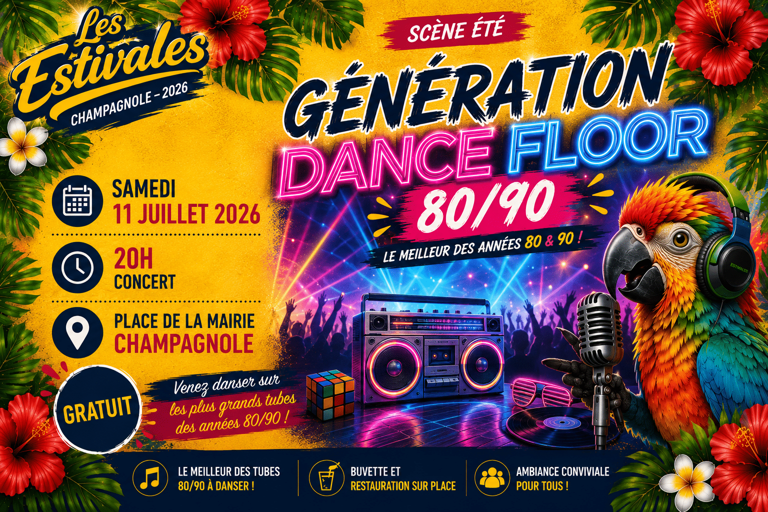 Génération Dance Floor 80/90