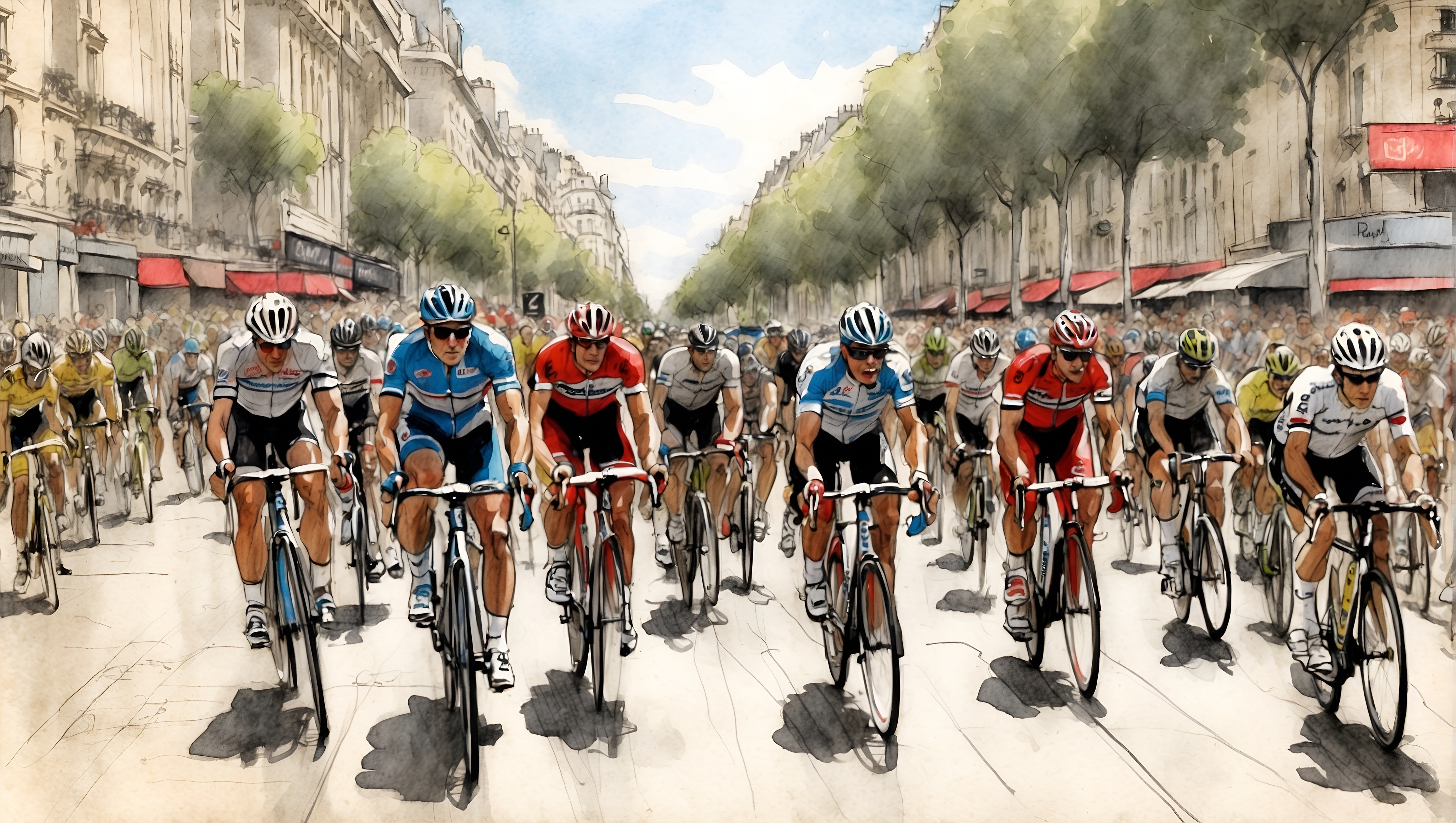 Passage du Tour de France : "Cercy Terre d'élevage"