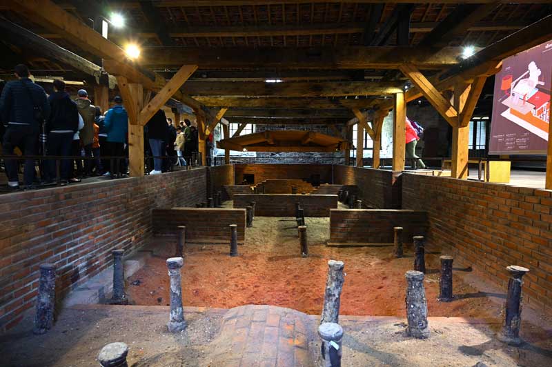 Le bâtiment des évaporations