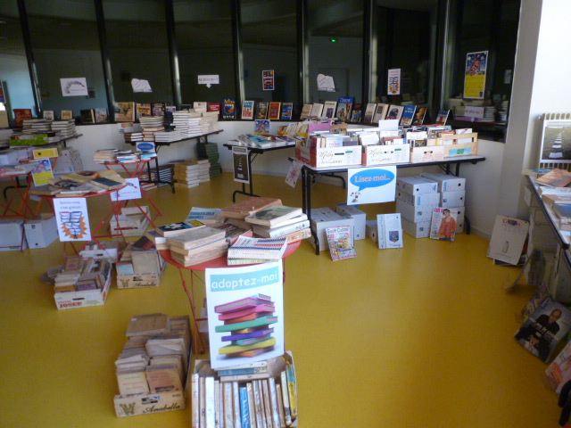 Une seconde vie pour les livres