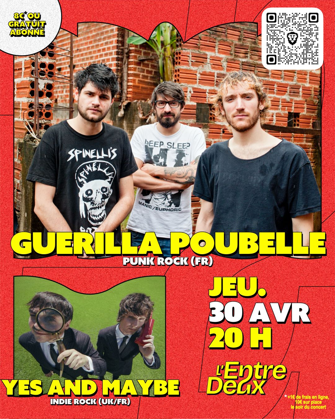 Guerilla Poubelle x Yes And Maybe