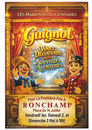 Spectacle de marionnettes lyonnaises "Guignol"