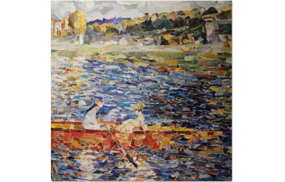 hommage_a_renoir_pointillisme_femmes_bateau_eau_exposition