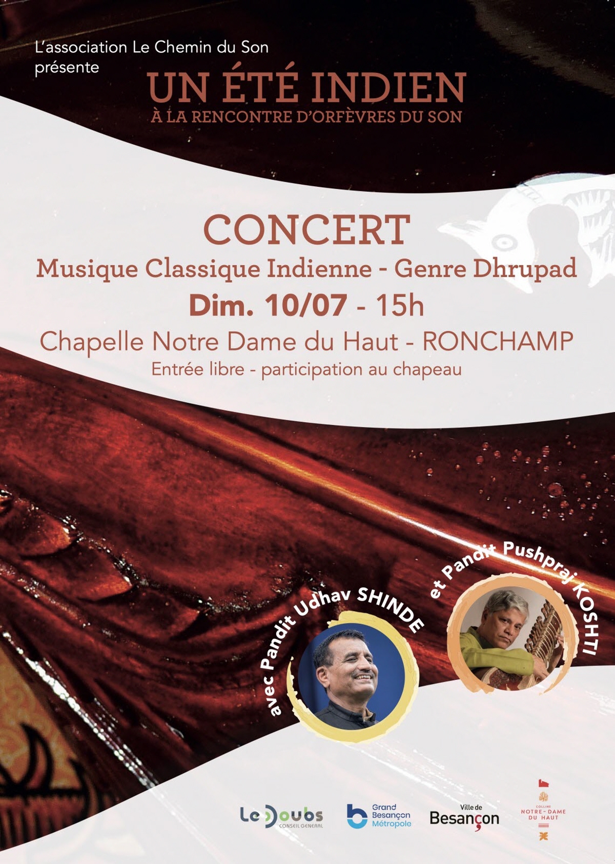 Concert classique sur la Colline- L'Inde du Nord 