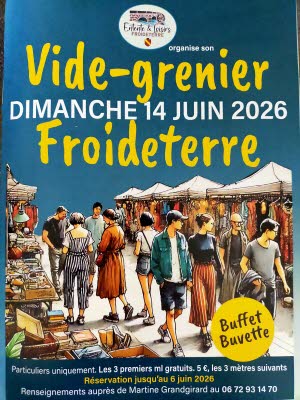 Vide-grenier Froideterre