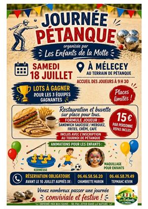 Journée pétanque 