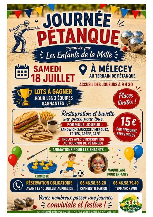 Journ&eacute;e p&eacute;tanque 
