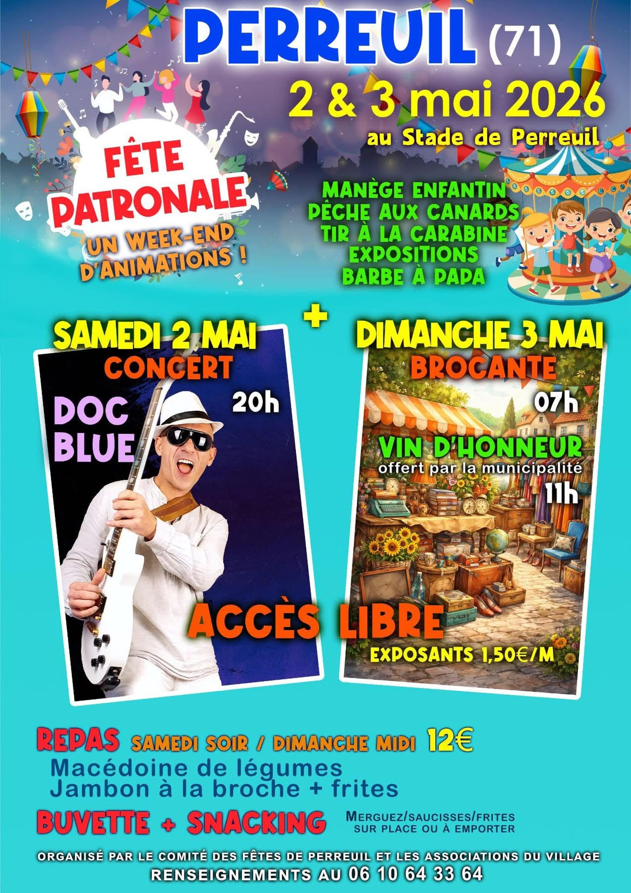 Fête patronale de Perreuil