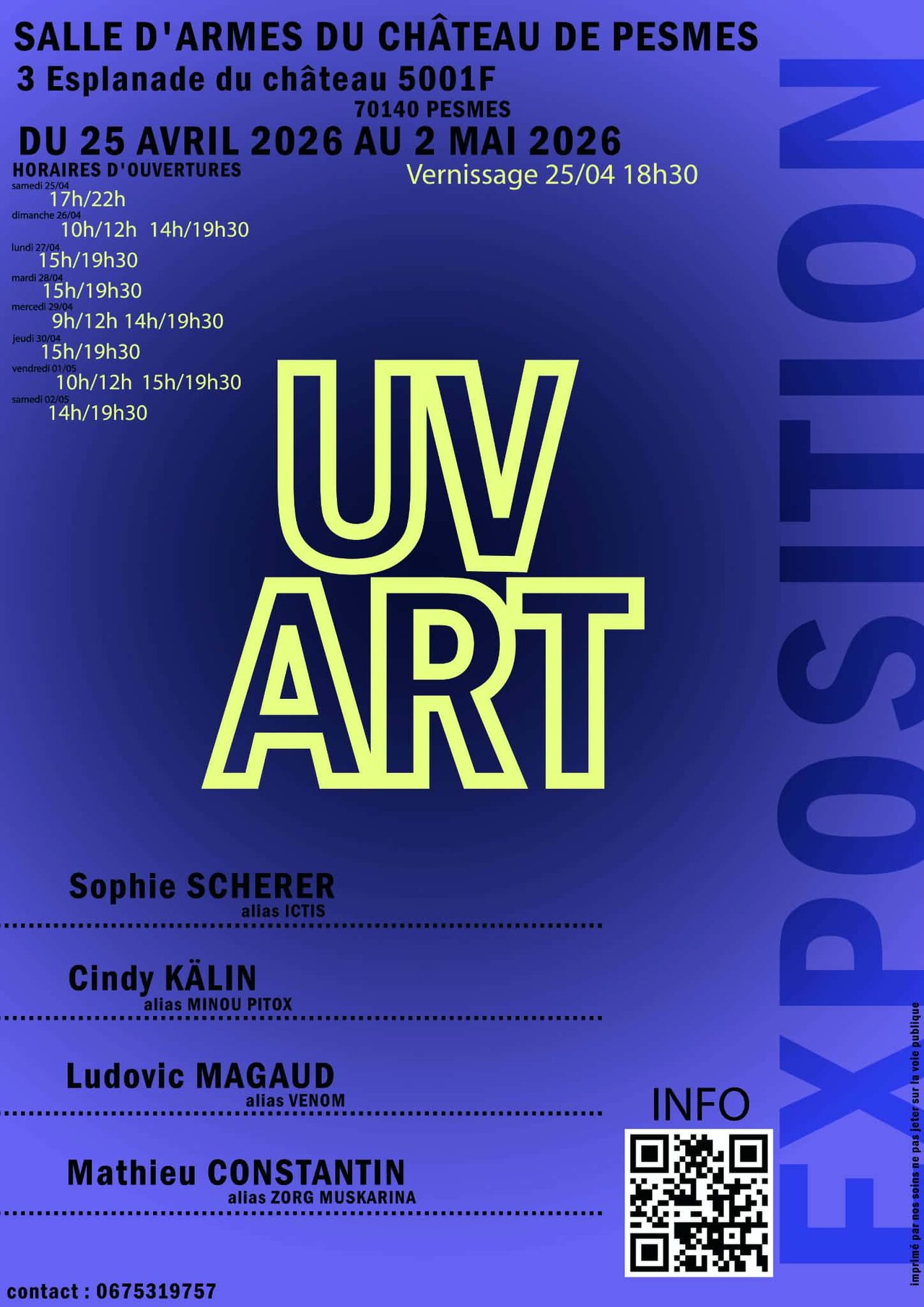 Exposition UV Art