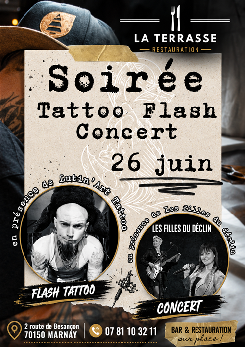 Soir&eacute;e Tatoo Flash Concert