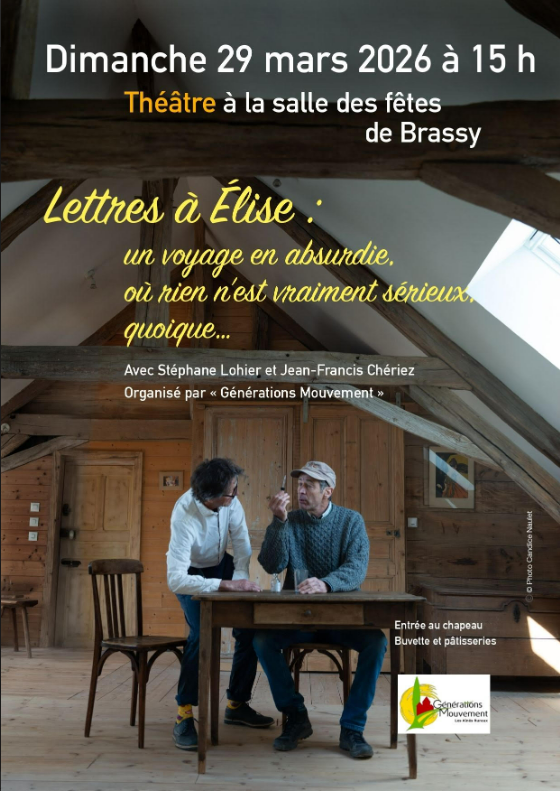 Spectacle Lettres à Elise