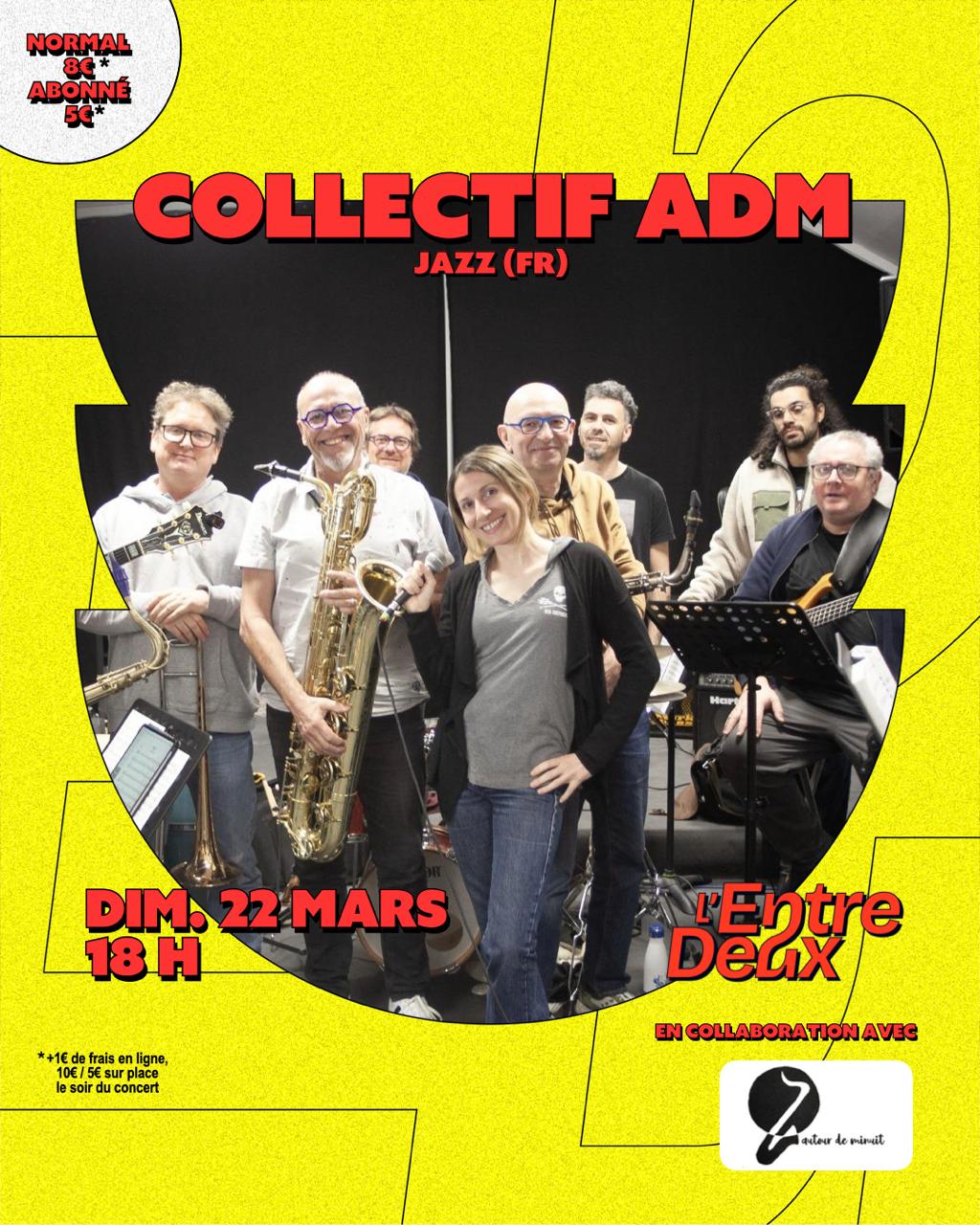 Soirée Jazz, collectif ADM
