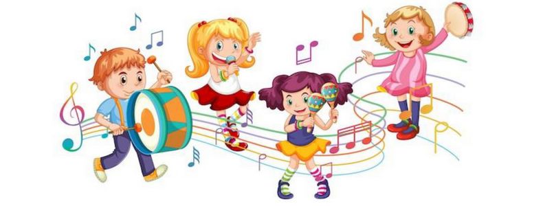 image visuel musique en famille