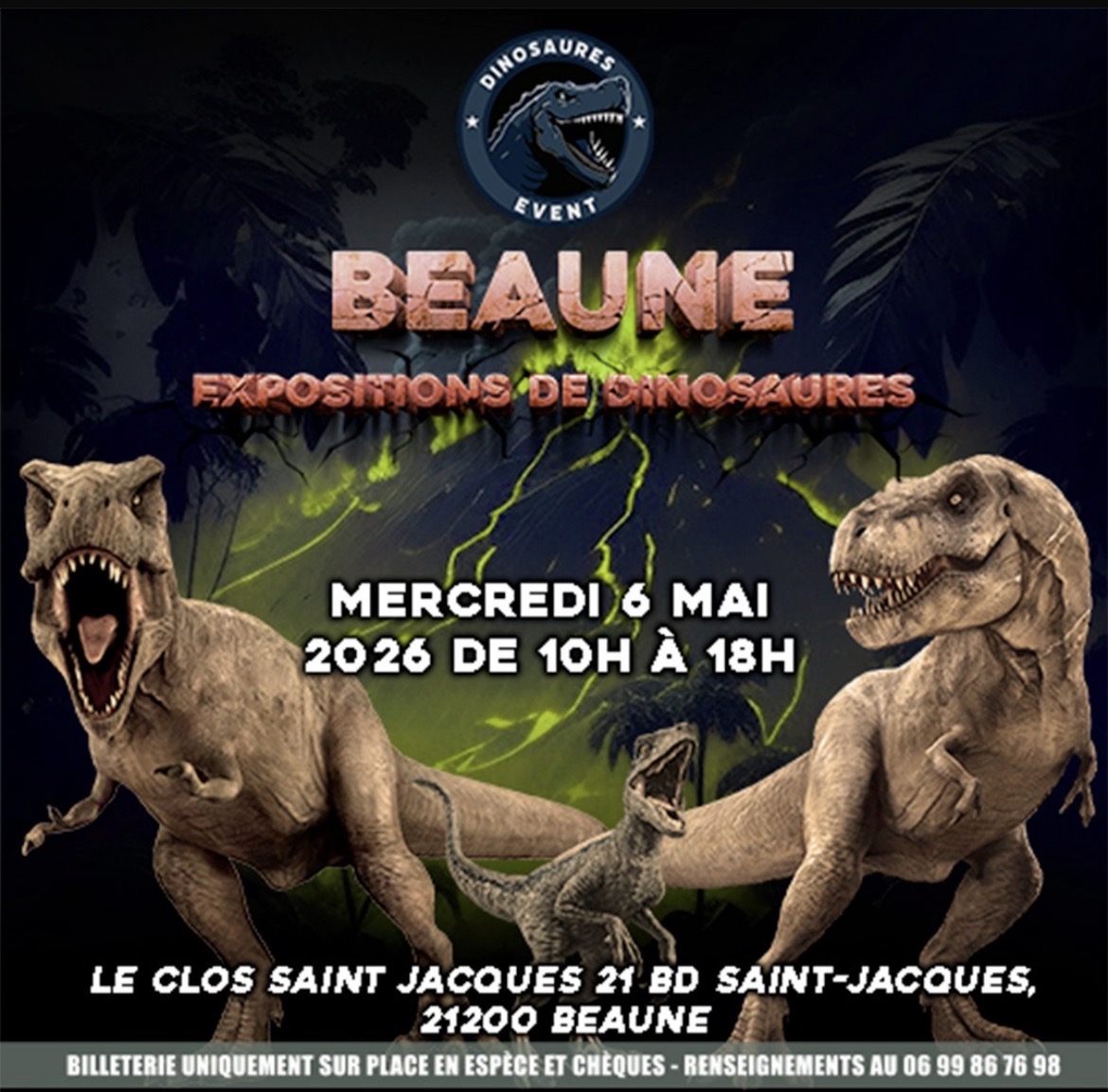 Exposition "A la découverte des dinosaures"