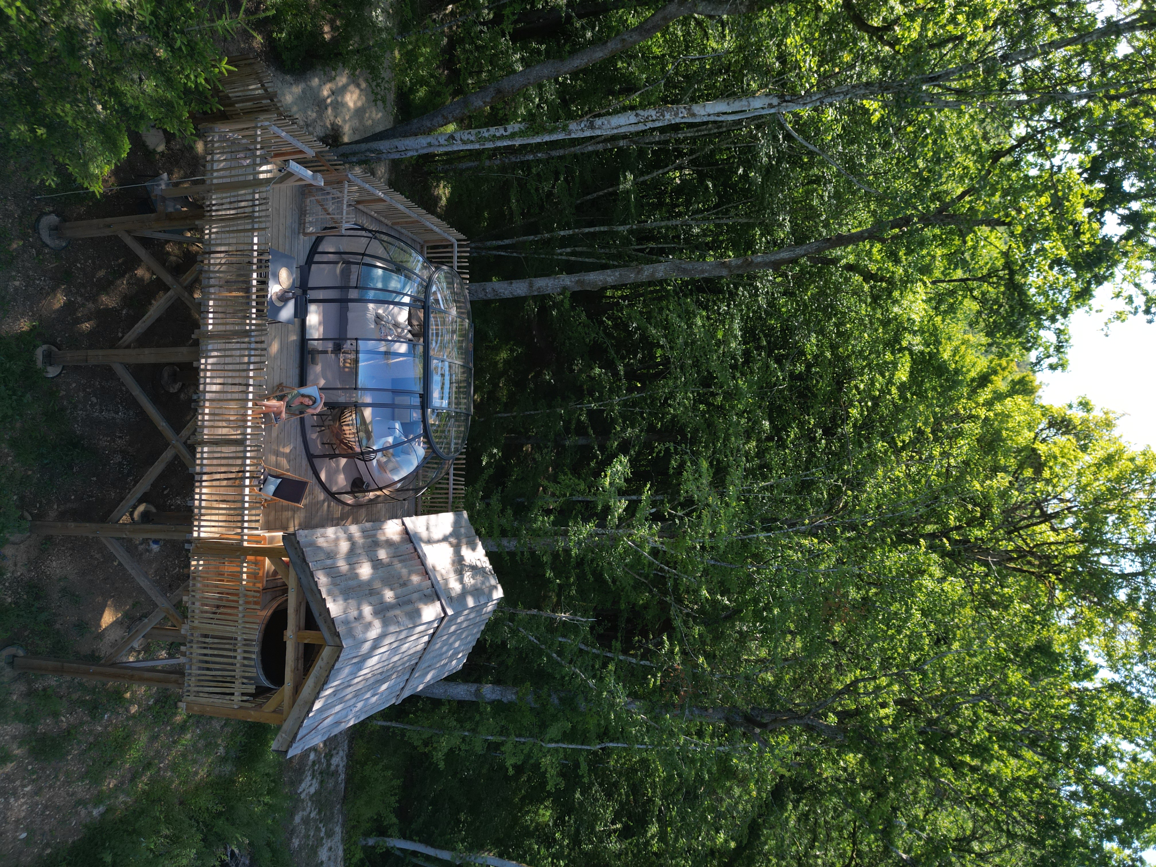 GRAND DOME PERCHE SPA - Domaine de la Combe Rossignol
