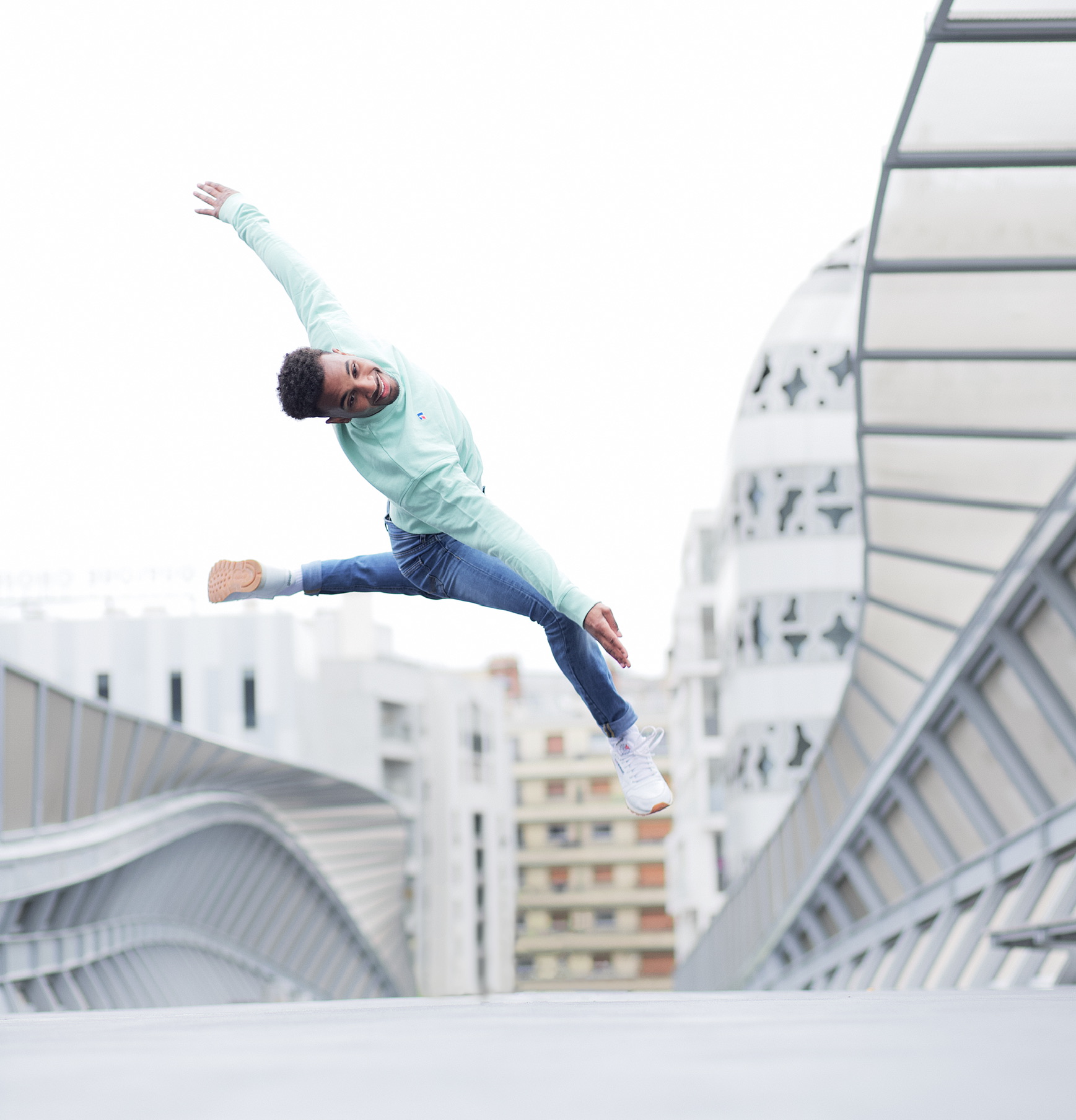 dans les airs