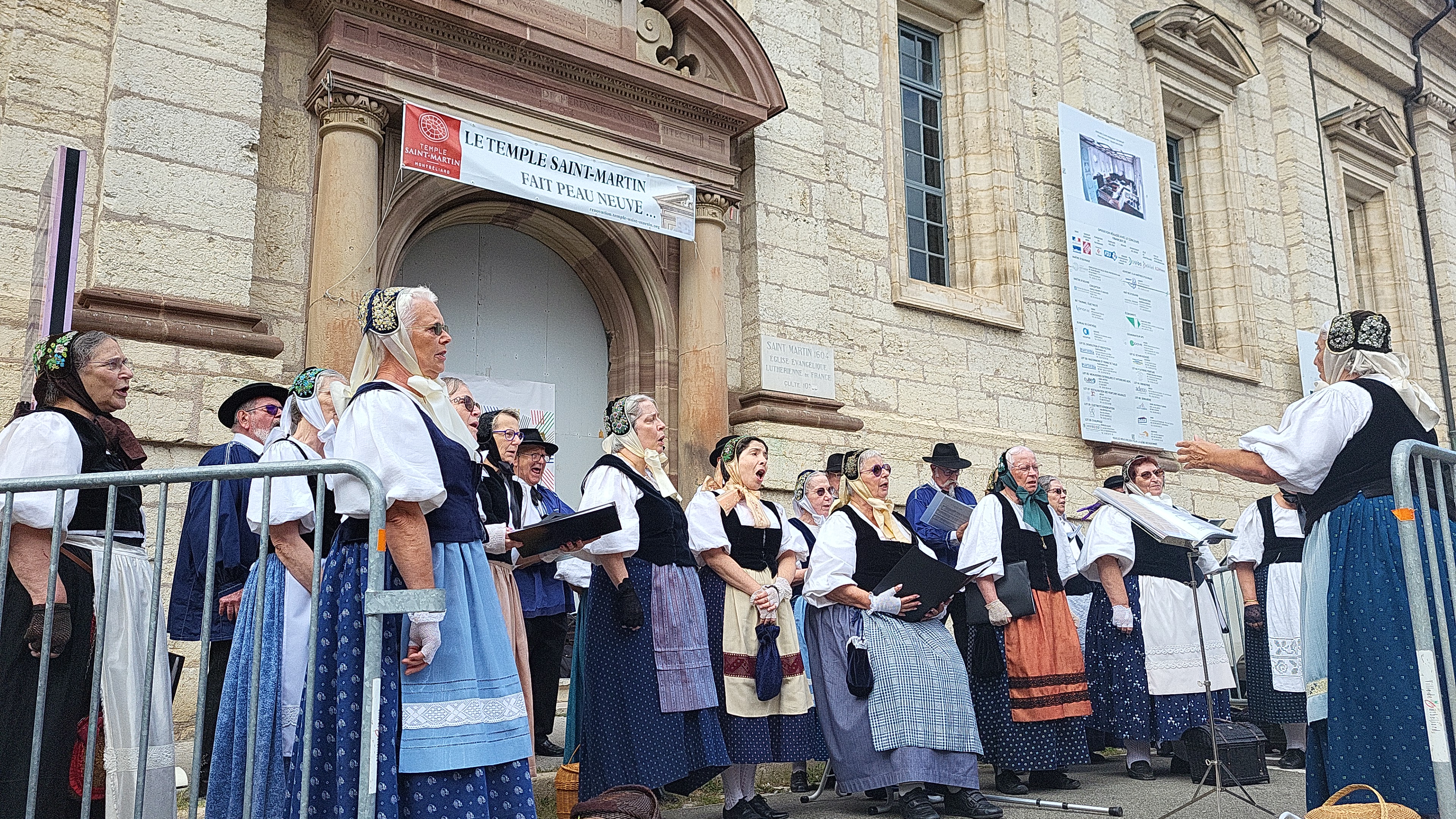 Concert de la chorale Le Diairi au Temple Saint-Martin