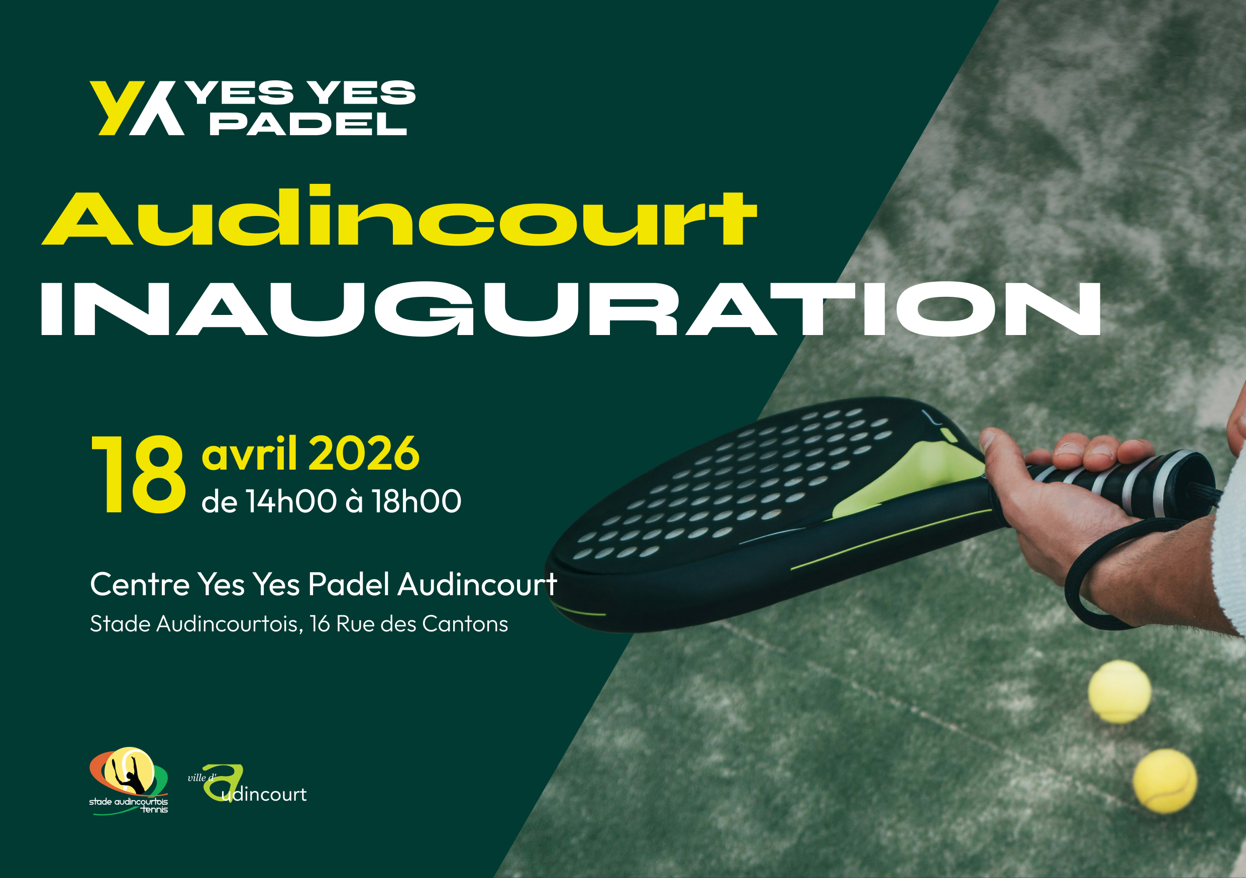 [MONA+] Inauguration terrains de padel
