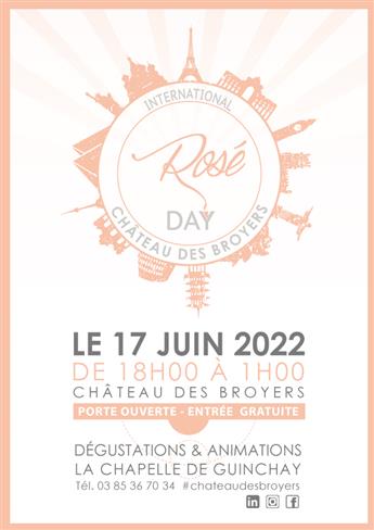 International Rosé Day - Château des Broyers