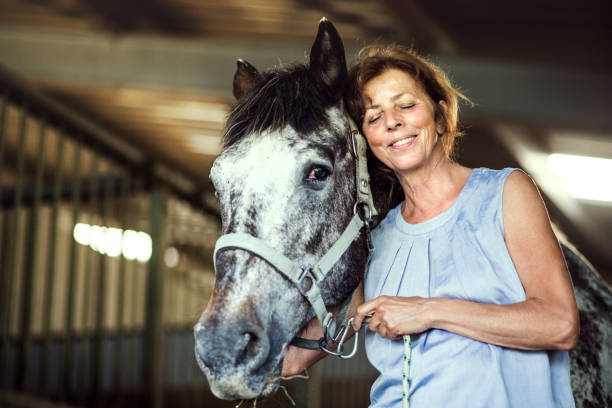 cheval et femme