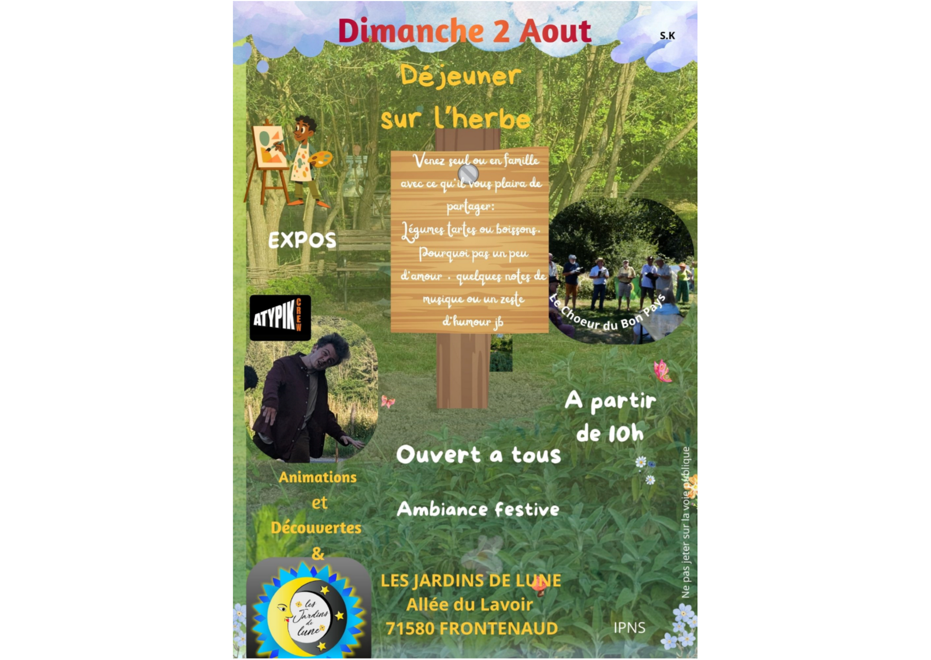 Déjeuner sur l’herbe