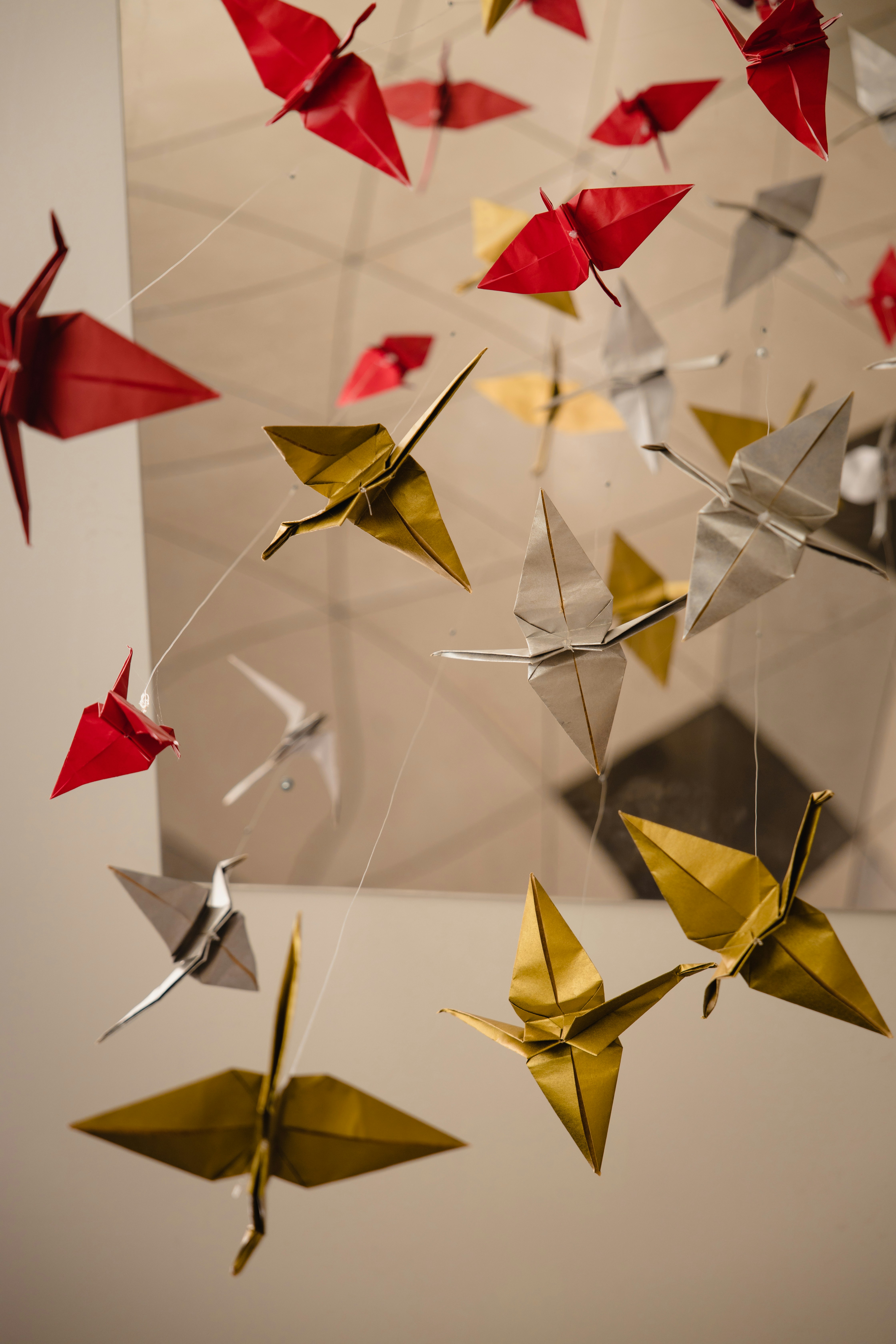 Guirlande en origami