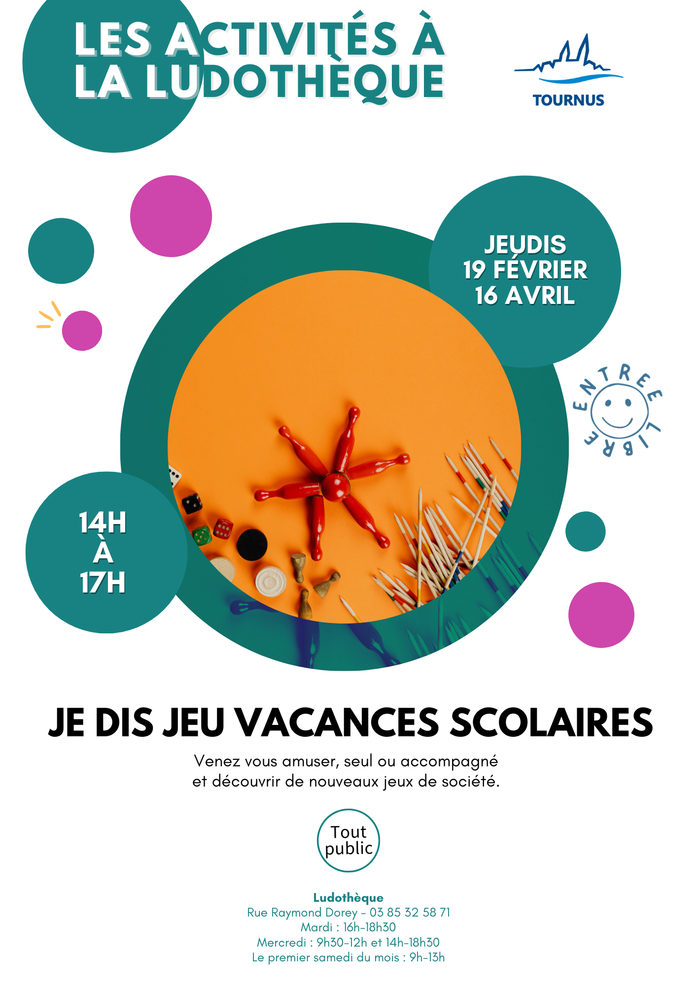 Je dis jeu vacances scolaires