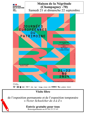 JEP 2025 - Maison de la Négritude et des Droits de l'Homme